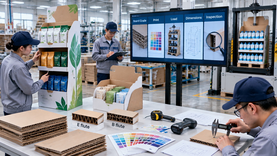 Cardboard POP Display Quality Control Cardboard POP Display Quality Control