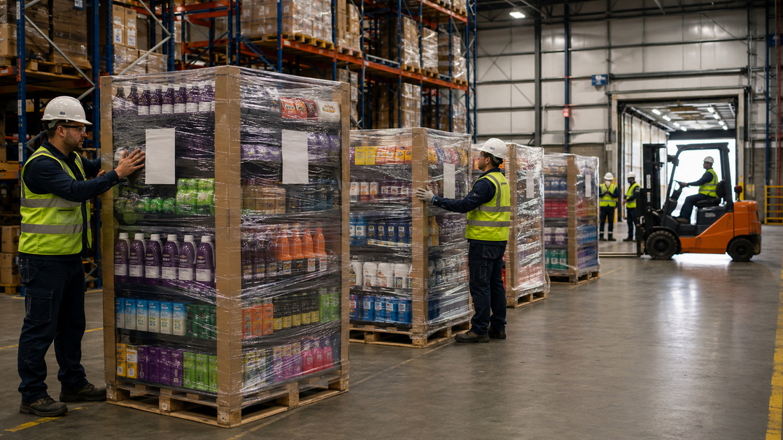 Pre Loaded Pallet Display Shipping Pre Loaded Pallet Display Shipping