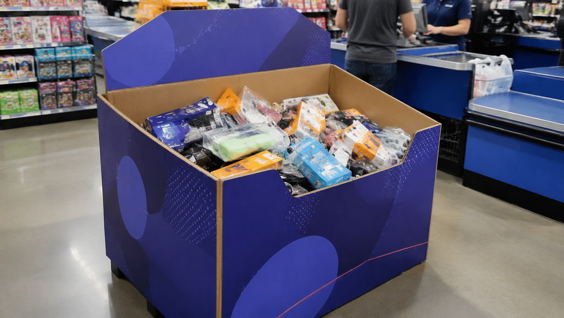 Retail Dump Bin Display Retail Dump Bin Display