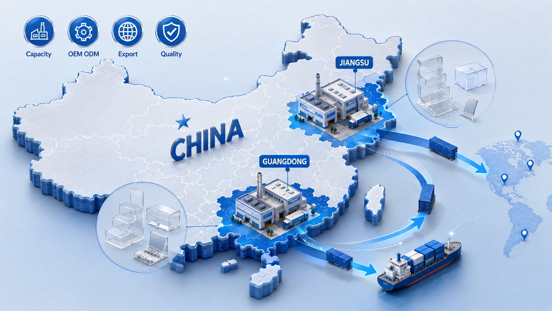 China Acrylic Display Manufacturing Hub China Acrylic Display Manufacturing Hub