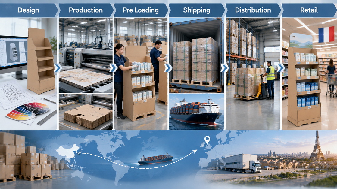 Corrugated POP Display Supply Chain Corrugated POP Display Supply Chain