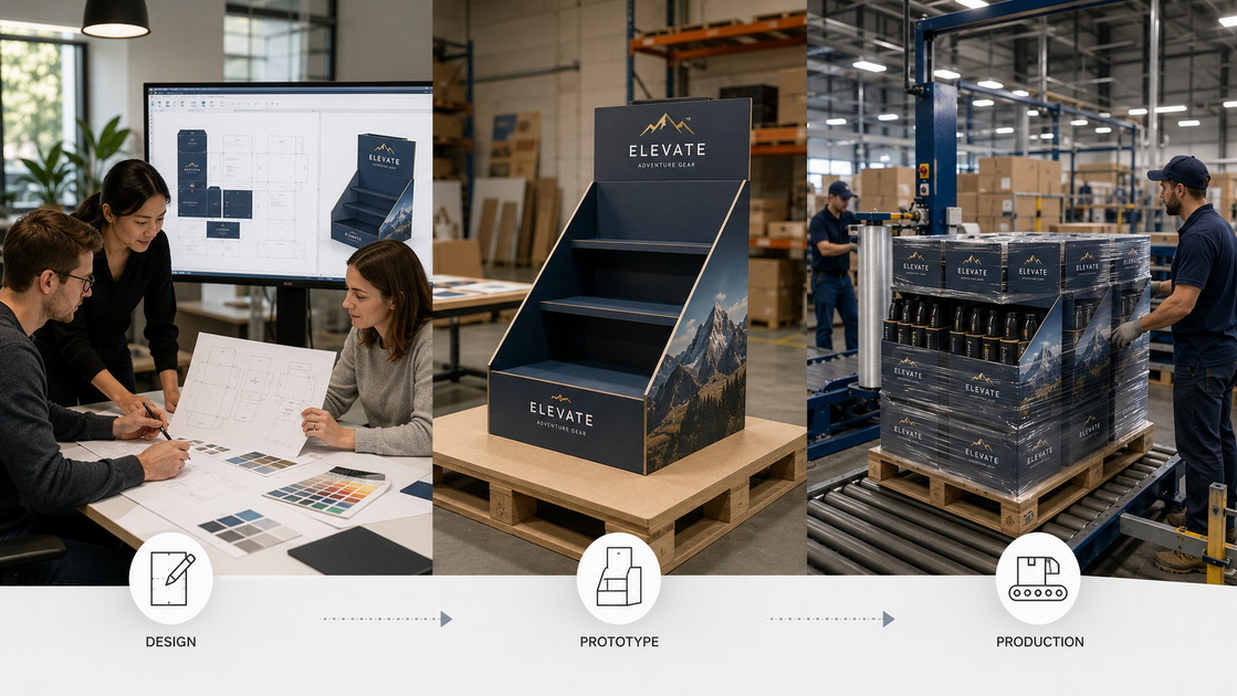 POP Display Manufacturer Workflow POP Display Manufacturer Workflow