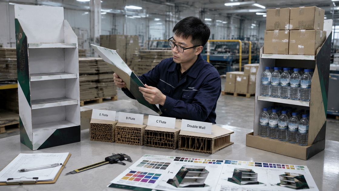 Cardboard POP Display Quality Inspection Cardboard POP Display Quality Inspection