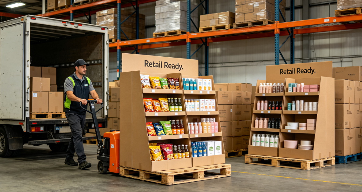 Retail Ready Display Delivery Retail Ready Display Delivery