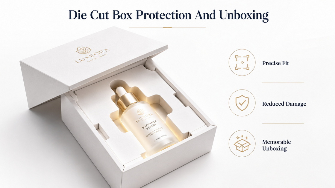 Die Cut Box Protection And Unboxing Die Cut Box Protection And Unboxing