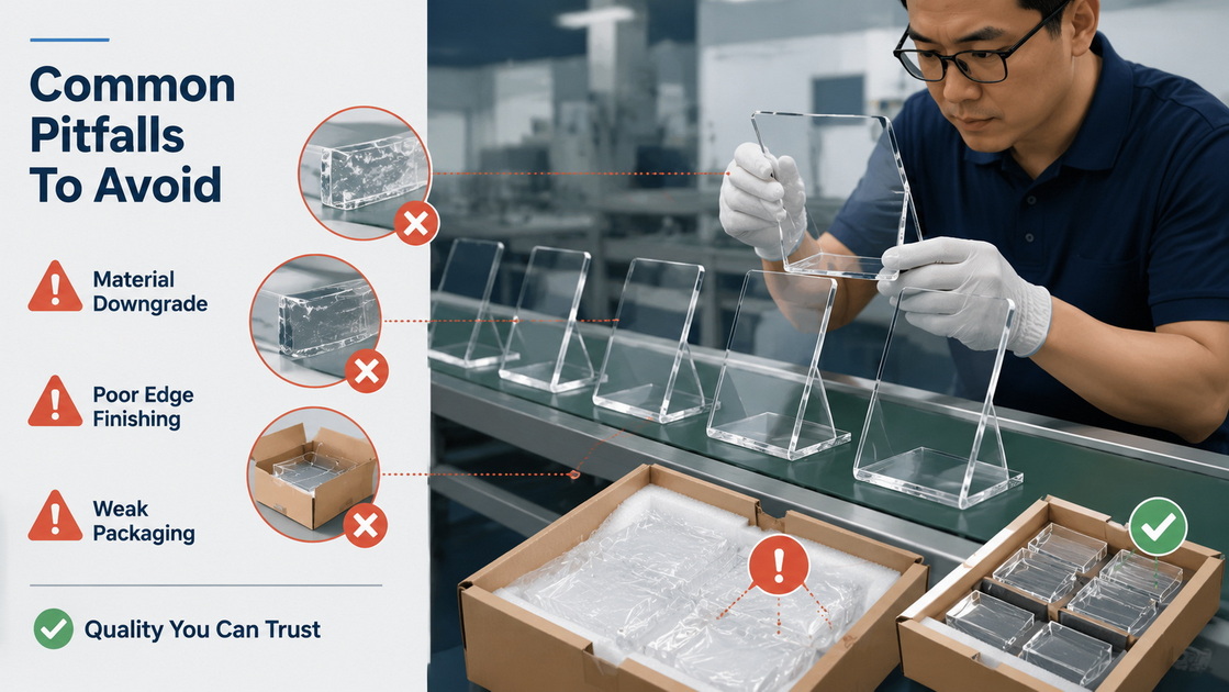 Acrylic Display Sourcing Pitfalls Acrylic Display Sourcing Pitfalls