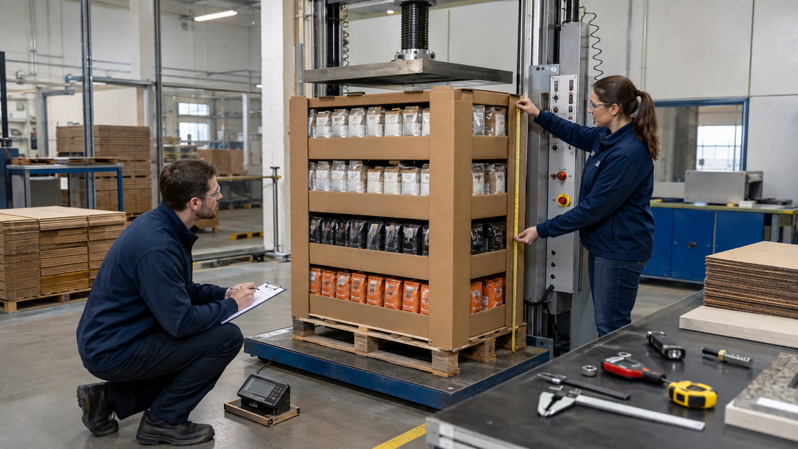 Pallet Display Load Testing Process Pallet Display Load Testing Process