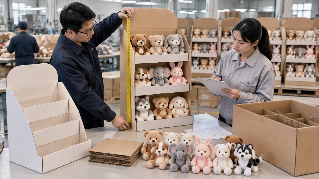 Plush Toy Display Sample And Preloading Inspection Plush Toy Display Sample And Preloading Inspection