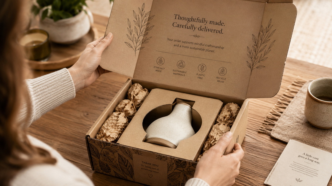 Branded Unboxing Experience For Fragile Items Branded Unboxing Experience For Fragile Items