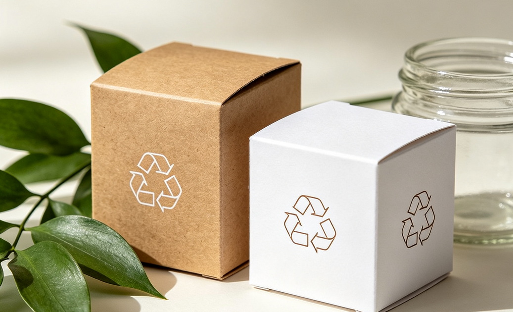Sustainable Cosmetic Packaging Set Sustainable Cosmetic Packaging Set