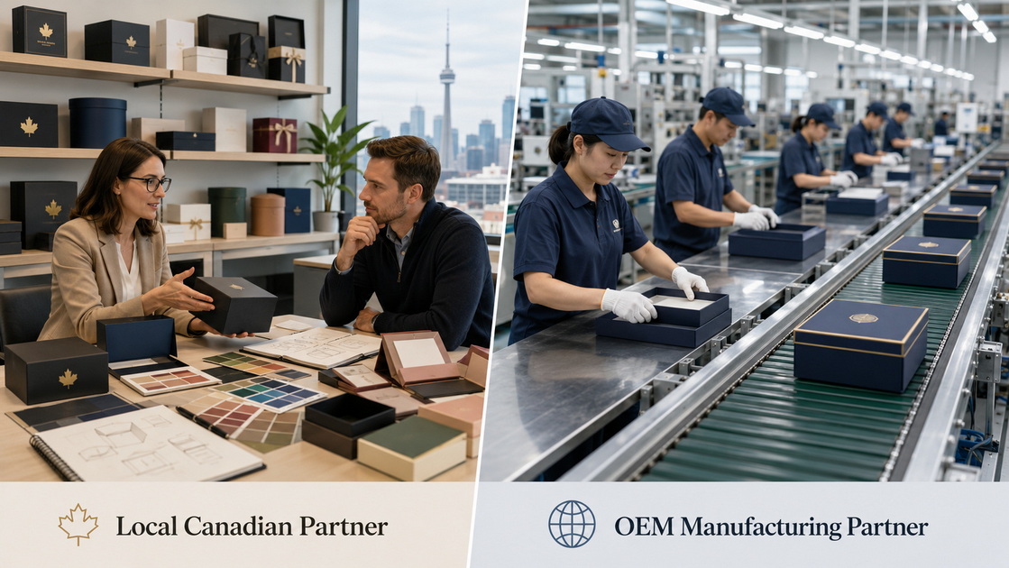 Canadian Paper Gift Box Supplier And OEM Partner Collaboration Canadian Paper Gift Box Supplier And OEM Partner Collaboration