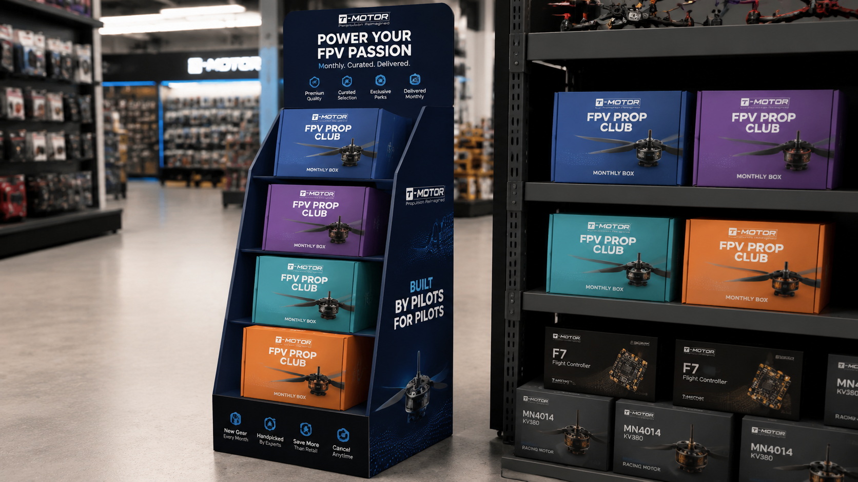 Subscription Boxes In POP Display Subscription Boxes In POP Display