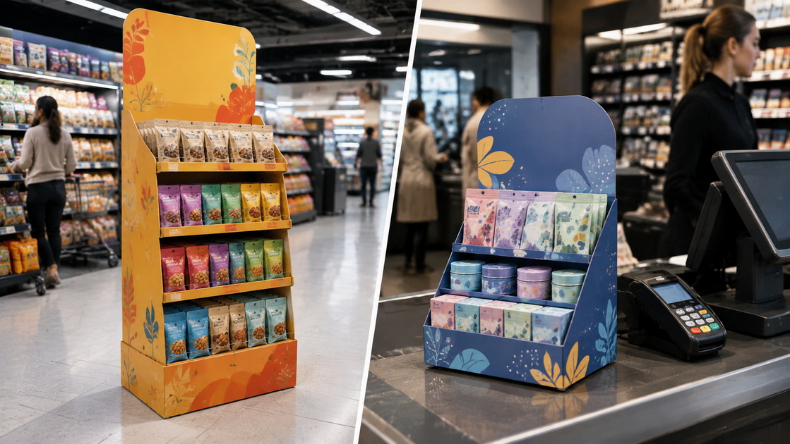 POP And POS Retail Display Comparison POP And POS Retail Display Comparison