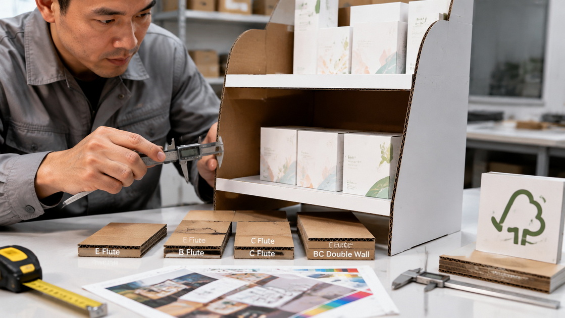Cardboard POP Display Material And Quality Check Cardboard POP Display Material And Quality Check