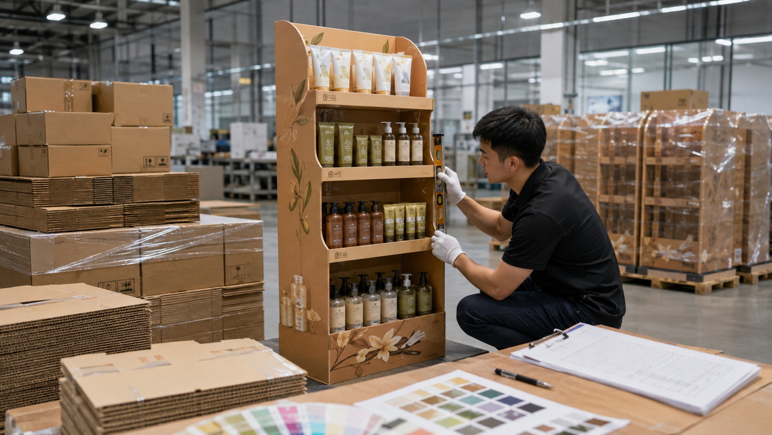 Retail Ready Standee Display Quality Inspection Retail Ready Standee Display Quality Inspection