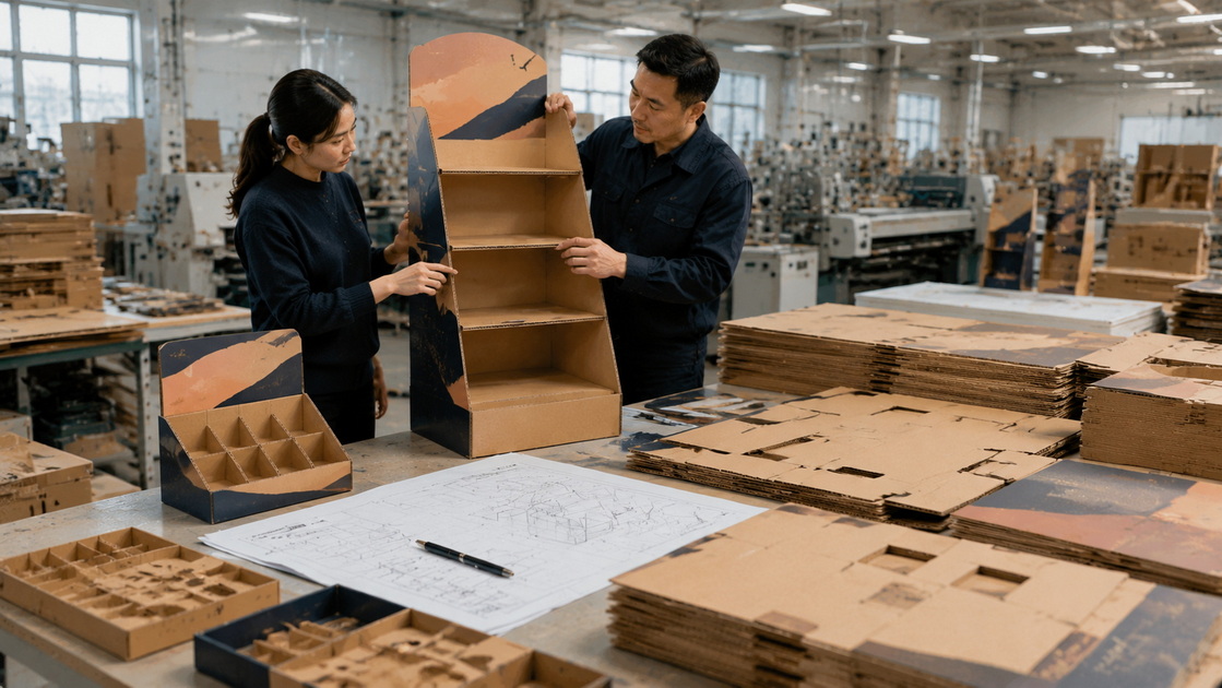 Custom Cardboard Display Design And Production Custom Cardboard Display Design And Production
