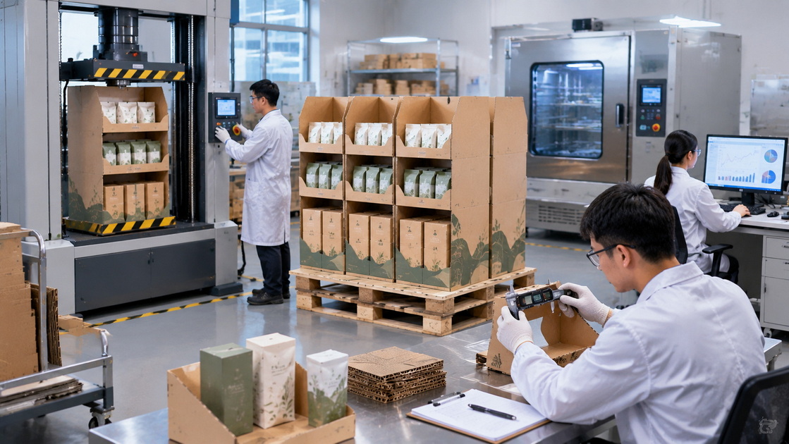 Cardboard POP Display Quality Testing Cardboard POP Display Quality Testing