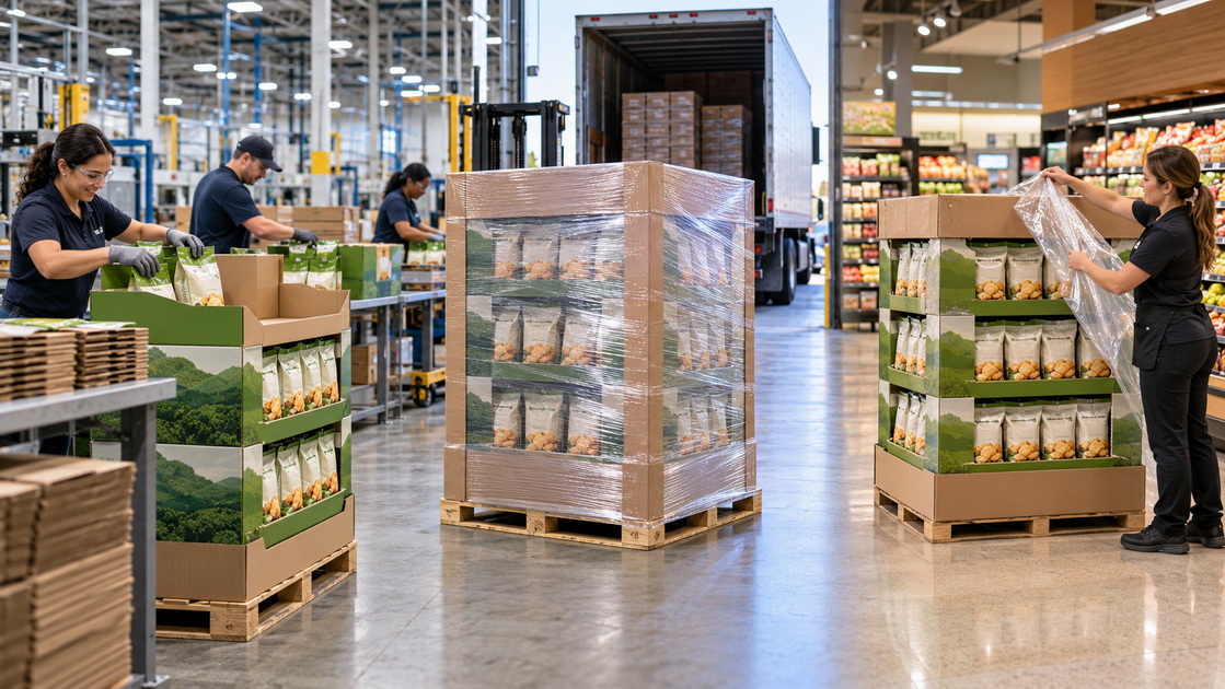 Pallet Display Assembly And Retail Deployment Pallet Display Assembly And Retail Deployment