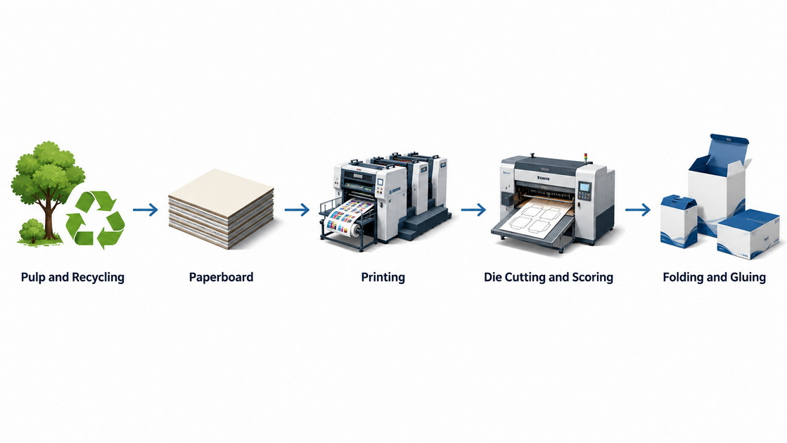 Folding Carton Production Process Folding Carton Production Process