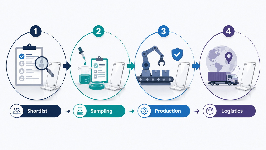 Acrylic Display Buyer Journey Acrylic Display Buyer Journey