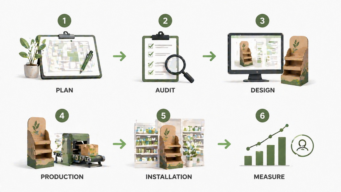 Visual Merchandising Workflow Steps Visual Merchandising Workflow Steps