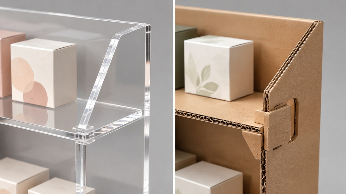 Acrylic And Cardboard Display Material Details Acrylic And Cardboard Display Material Details