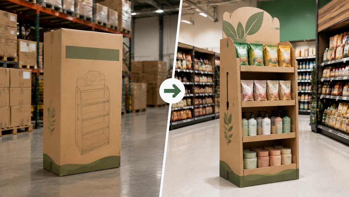 Display Shipper Transformation Display Shipper Transformation
