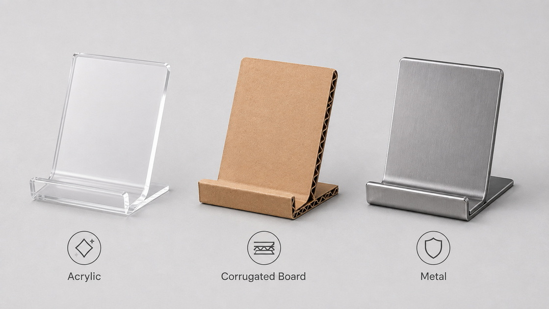 Display Stand Material Comparison Display Stand Material Comparison