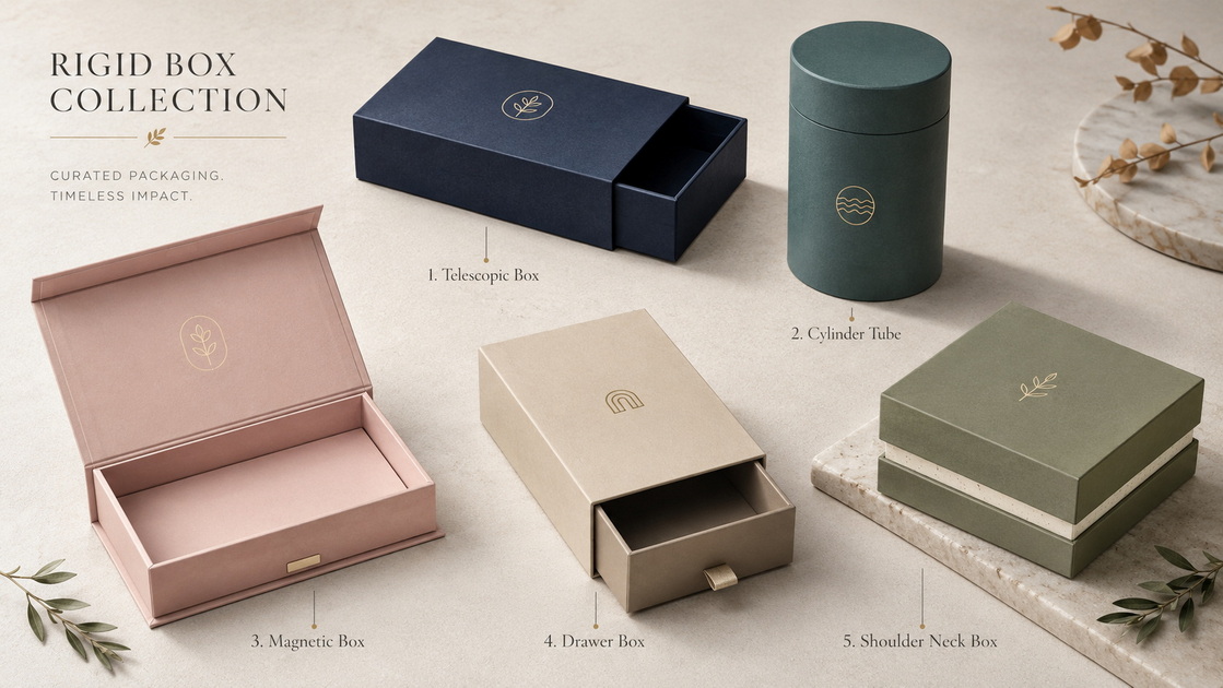 Premium Rigid Box Styles Collection Premium Rigid Box Styles Collection