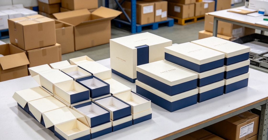 Folding And Rigid Gift Box Shipping Volume Comparison Folding And Rigid Gift Box Shipping Volume Comparison