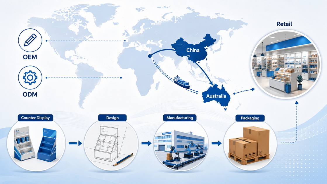 Global Counter Display Supply Network Global Counter Display Supply Network