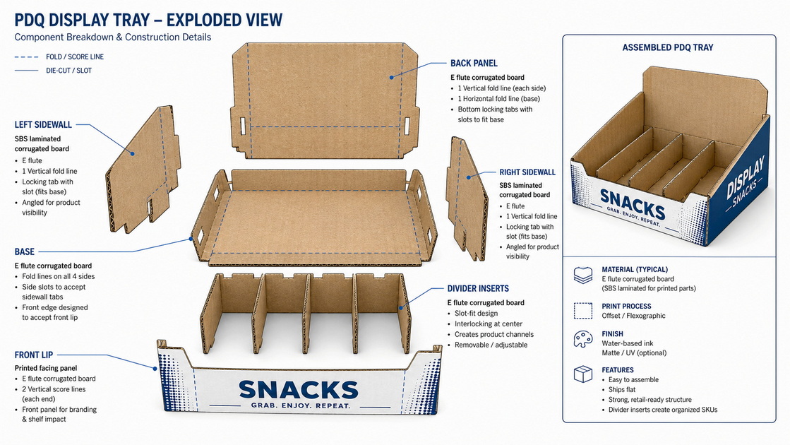 PDQ Display Tray Structural Design PDQ Display Tray Structural Design