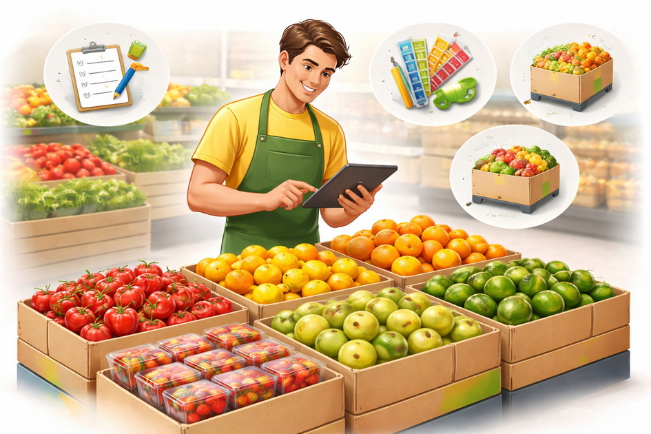 Fresh Produce Display Setup Checklist Fresh Produce Display Setup Checklist
