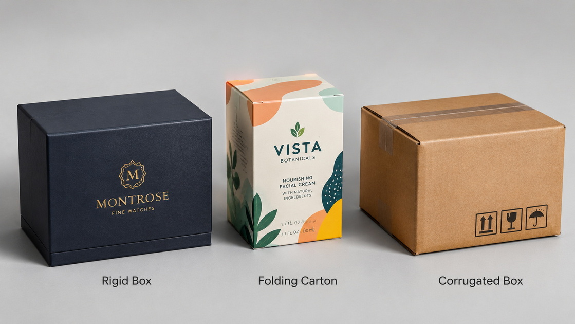 Rigid Versus Folding Versus Corrugated Packaging Rigid Versus Folding Versus Corrugated Packaging