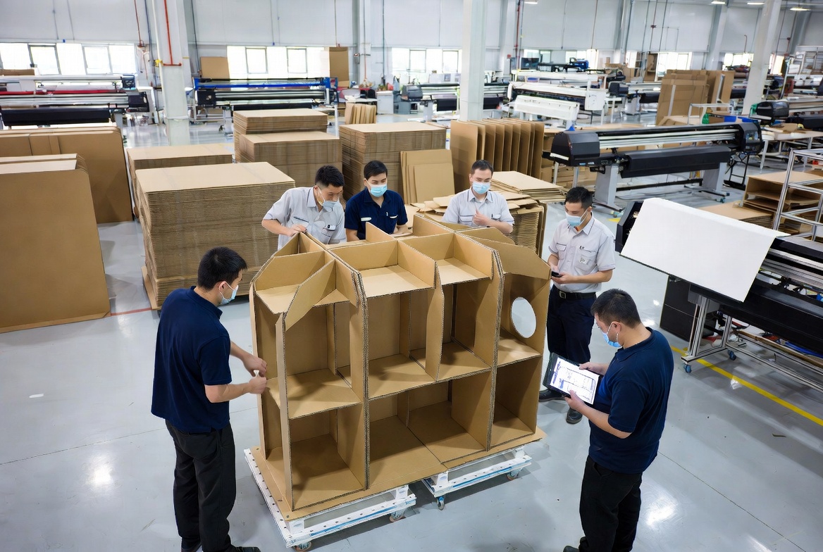 China Cardboard POP Display Factory And Design Team China Cardboard POP Display Factory And Design Team