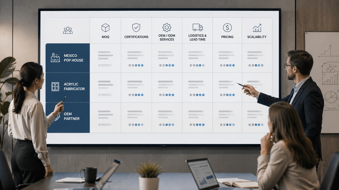 Supplier Comparison Matrix