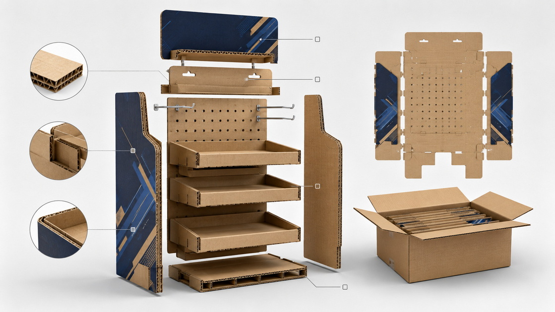 Sidekick Display Structure And Materials