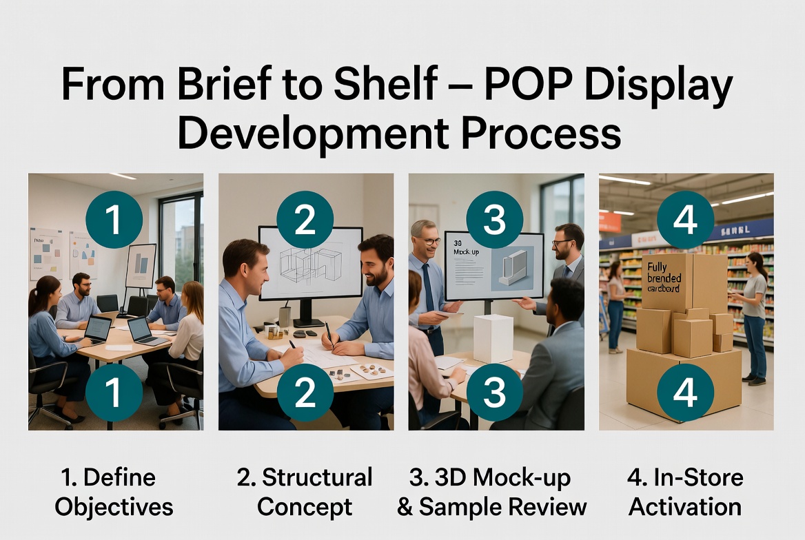 Collaborative POP Design Process With Manufacturer