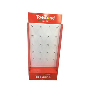 Simple Design Paper Hook Floor Display