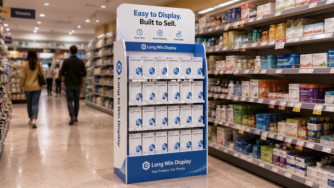 Pre Loaded Pop Display In Retail