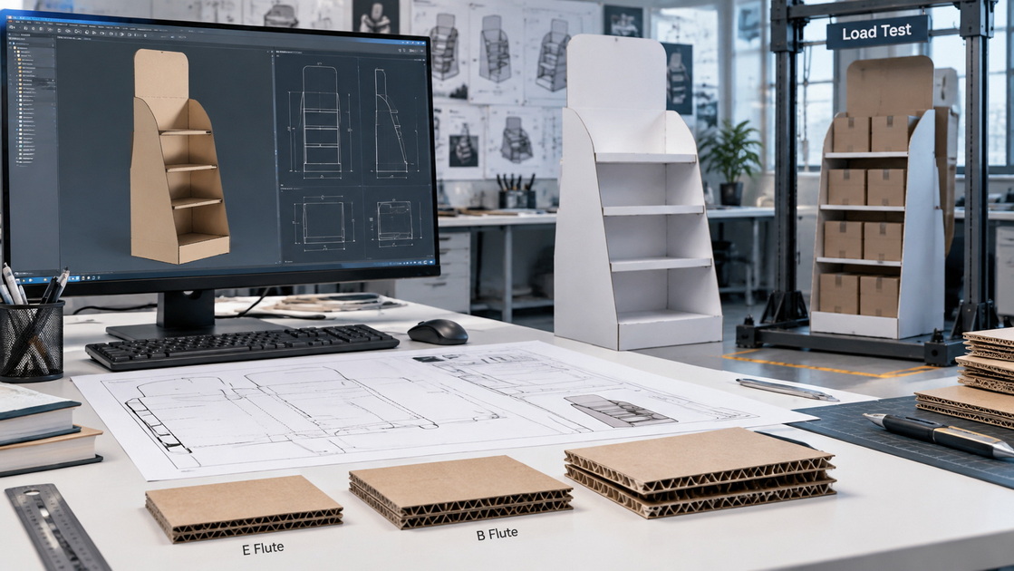 Cardboard Display Structural Design