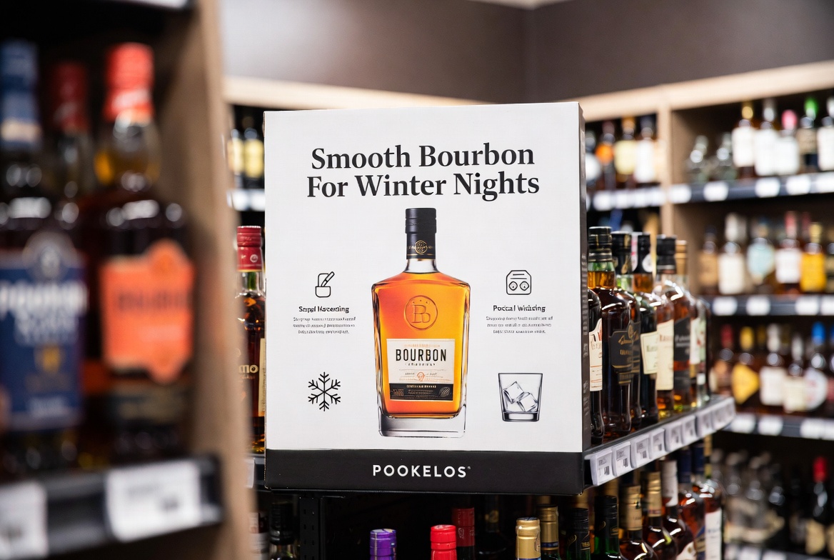 Hero Messaging On Liquor Display