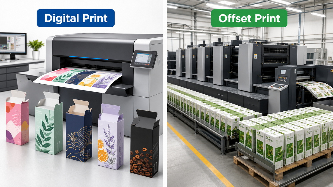 Digital Printing And Offset Printing Comparison
