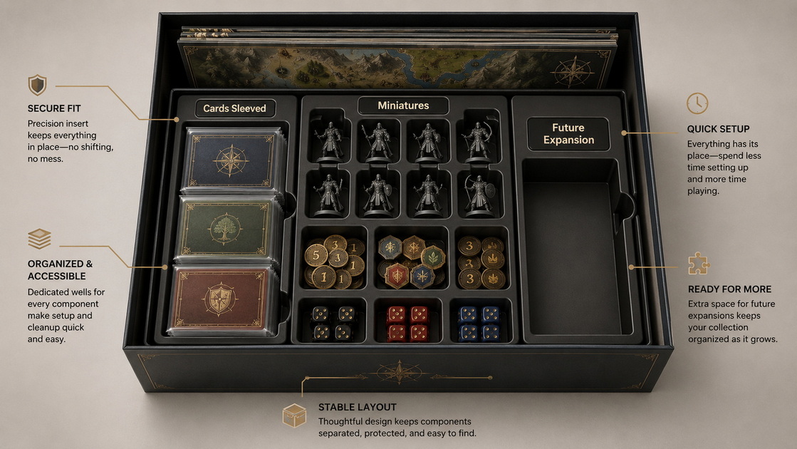 Interior Inserts And Component Layout