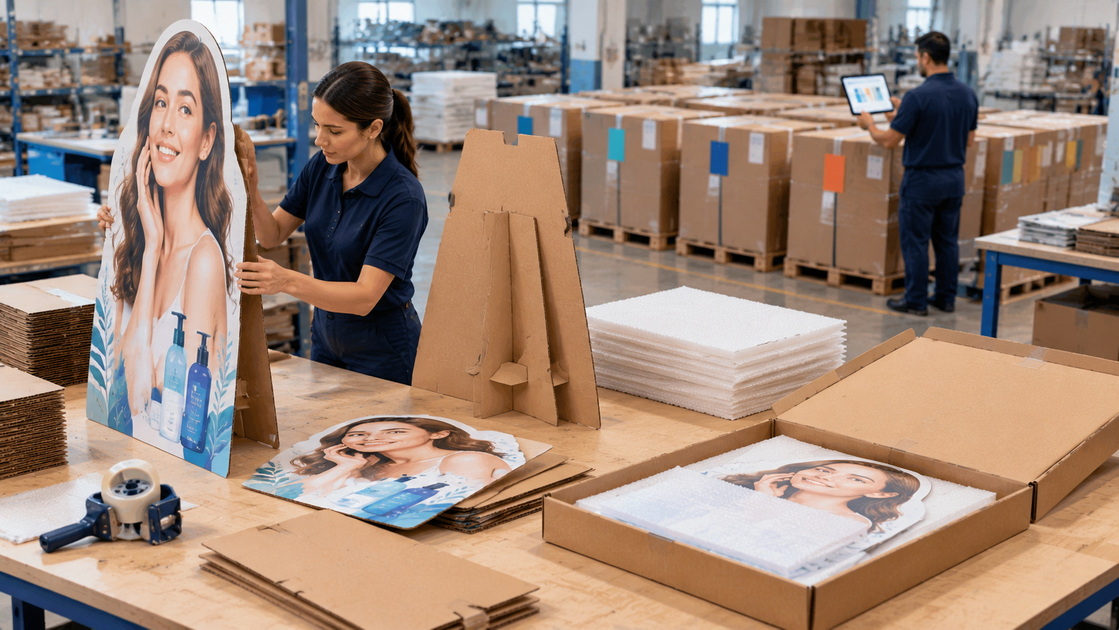 Standee Packing And Campaign Distribution