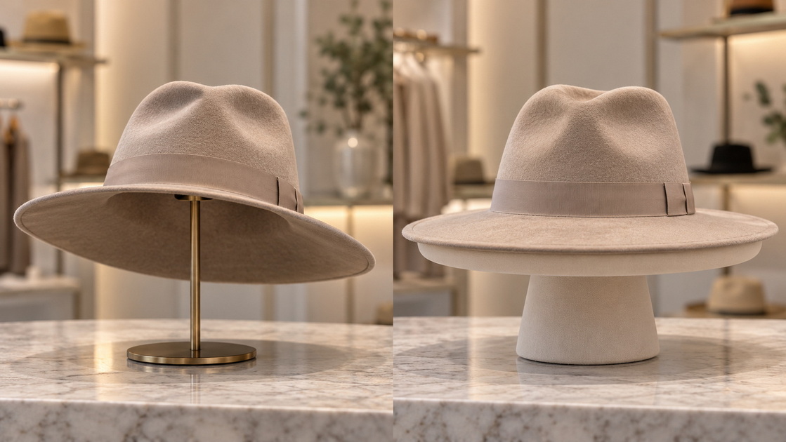 Hat Crown And Brim Support