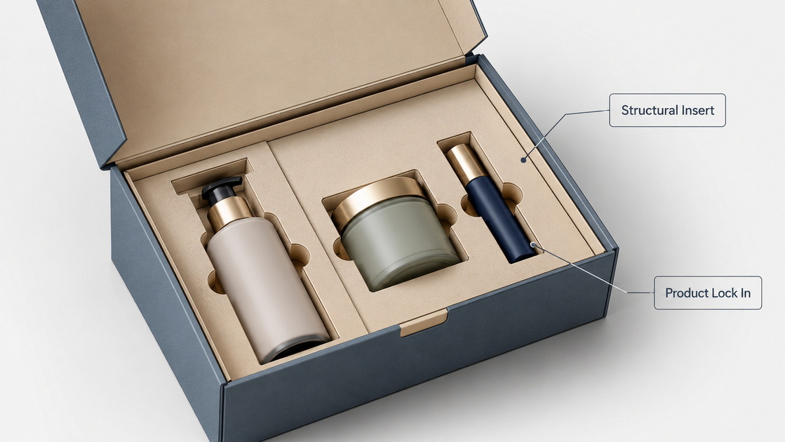 Gift Box Structural Insert Design
