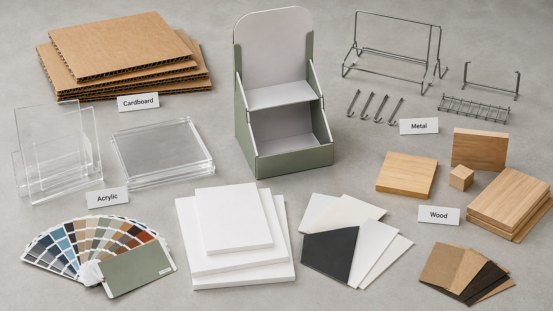 Custom Counter Display Materials