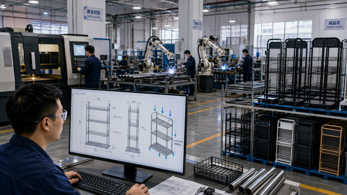 Metal Display Factory Overview