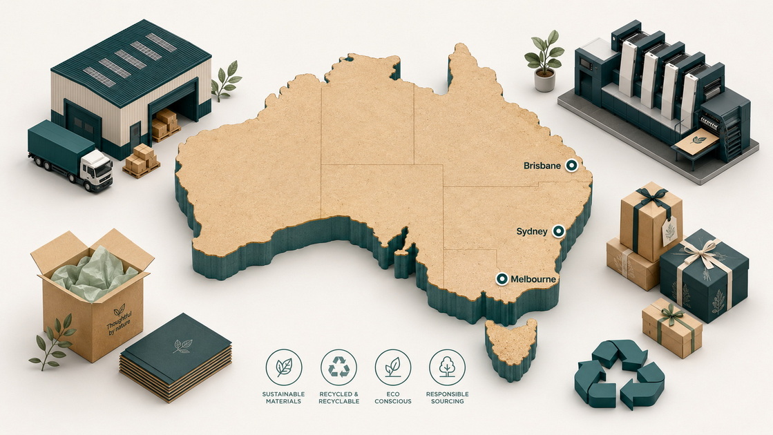 Australia Paper Gift Box Landscape
